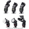 Godox S-R1 Round Head Accessories Adapter for Godox ,Canon ,Nikon ,Sony, Yongnuo Speedlight & AK-R1