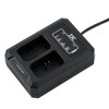  JJC DCH-NPFW50 Dual USB Battery Charger for Sony NP-FW50 