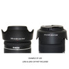 JJC LH-63C Lens Hood for Canon EF-S 18-55mm f/3.5-5.6 IS STM Lens (replaces Canon EW-63C)