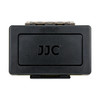 JJC BC-3NPW126 Multi-Function Battery Case for 2 x Fujifilm NP-W126 , W126S Battery + 6 x SD Card 