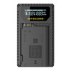 Nitecore UNK1 USB Dual-slot Battery Charger for Nikon EN-EL15(Slot 1), EN-EL14 & EN-EL14a (Slot 2)