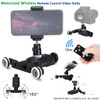 Fotolux C00608 Mini Track Motorized Wireless Remote Control Video Slider Dolly for GoPro , Smartphone , Camera 