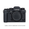 KIWIFOTOS KS-XT3CF Camera Carbon Fiber Film with Wet Cleaning Wipe for Fujifilm X-T3