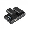  Inca SETCD-SD008 Dual Li-ion Battery & USB Charger Kit with 2 x LP-E10 Battery for Canon LP-E10 (LCD Display) 