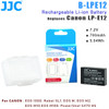 JJC B-LPE12 Rechargeable Li-ion Battery for Canon LP-E12 (Replaces, 7.2V , 700mAh ,5.04Wh ) 