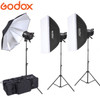 Godox 3x MS200V 200Ws Compact Studio Lighting Kit (5800K)