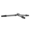 Leofoto LS-284CEX +BV-10 Ranger Series Carbon Fibre Tripod with Leveling Base & Fluid Video Head ( Max Load 10kg, 4 Section, Twist Lock ,Low Profile ,Flat Base )