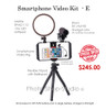 Smartphone / iPhone Vlogger Kit for Youtube , board-casting , Conferencing