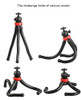 Fotolux TM-23 Flexible Octopus Tripod (Red & Black)