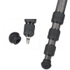 Cavix W-324D3C Carbon Fibre 4-section Tripod with Ball Head (Twist Lock )