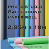 Beauty 2.95m x 10m Extra Wide & Thick Seamless Background Paper Roll