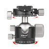 Cavix D-40S Low Profile Ball Head with Panning Clamp