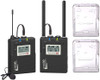 LENSGO LWM-338C Lavalier / Lapel Wireless UHF Microphone Set (1 Transmitter + 1 Receiver)