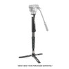 Cavix MPD-325C Carbon Fiber Video 5-section Monopod with Leg Stand (Max Load 10kg ,Twist Lock)