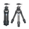 Cavix W-222D0C Carbon Fibre Table Top 2-section Tripod with Ball Head (Max Load 5kg , Twist Lock)