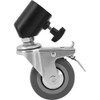 Jinbei JB11-036A 75mm 3-in-1 Light Stand Roller Wheels Caster Set ( Fits Max. Ø25mm legs)