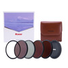 Kase 77mm Skyeye Magnetic Circular Professional ND Kit (CPL + ND8 + ND64 + ND1000 + Adapter Ring + Front Cap + Filter Bag)