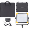 Godox LD75R 75W RGB  Video LED Light Panel with Barn Door (2500K-8500K , AC Power / V-mount Battery)