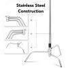 Fotolux CSK2HDB  C-Stand with Heavy Duty 2m Boom Arm Kit for Professional Studio Use Fotolux CSK2HDB  C-Stand with Heavy Duty 2m Boom Arm Kit for Professional Studio Use