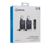 BOYA BY-WM4 Pro K4 Wireless Microphone System for iOS devices (2 TX + 1 RX Lightning Connector)