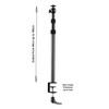 Godox ES-TMR Telescopic Mounting Rod & Desk Clamp