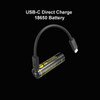 Nitecore NL1826R 18650 USB-C Direct Charge 2600mAh Li-ion Battery