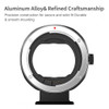 K&F Concept KF06.467 EF-EOS R Auto Focus Lens Adapter for Canon EF/EF-S Lens to Canon EOS R mount Camera