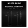 Godox LMS-12A AXL Lavalier Microphone with Locking 3.5mm TRS Connector