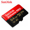 SanDisk 64GB 200MB/s Extreme Pro Micro SDXC 4K Memory Card with Adapter