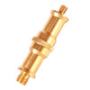 Fotolux  SC-05-B 1/4" Male - 3/8" Male Light Stand Adapter Spigot (Solid Brass)