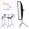 K&F Concept KF34.009V1 2.3m Compact Alum Nano Light Stand + Bag