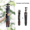 K&F Concept 09.103 A255C2+BH-35L 1.56m Carbon Fiber Tripod / Monopod  with Ball Head