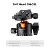 K&F Concept 09.103 A255C2+BH-35L 1.56m Carbon Fiber Tripod / Monopod  with Ball Head