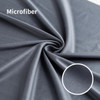 K&F Concept SKU.1690 16''x16'' Dark Gray Microfiber Dust-free Cleaning Cloth(4 Pack)