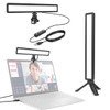 Luxceo WS66 USB Zoom LED Light with Mini Clip & Stand