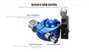 Leofoto LP-324C+LH-40 (Blue) Carbon Fibre 4-Section Twist Lock Tripod with Blue Ball Head