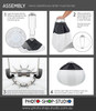 Godox CS50D 50cm Collapsible Lantern Softbox Diffuser Ball ( Bowens Mount )