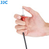 JJC TCR-70R Mechanical Spring / Threaded Cable Release 70cm (Red)