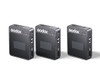 Godox MoveLink II M2 2.4GHz Wireless Microphone Kit (2 TX + 1 RX) for Cameras & Smartphones