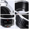 K&F Concept KF06.061 Lens Adapter for Canon EOS EF/EFS Lens to Fuji FX Mount Camera
