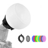 Fotolux D25 Soft Diffuser Ball for Round / Rectangular Flash Head