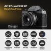 TTArtisan AF 27mm F2.8 XF Auto Focus Prime Lens for Fujifilm X-mount (Titanium)