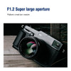 TTArtisan 50mm F1.2 APS-C Manual Focus Large Aperture Portrait Lens for Fujifilm X-mount (Black)
