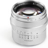 TTArtisan 50mm F1.2 APS-C Manual Focus Large Aperture Portrait Lens for Fujifilm X-mount (Silver)