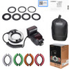 Yongnuo YN14EX II S Macro Ring Flash Kit with 4 color filters for Sony (5600K , Large Size LCD Display)