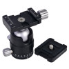 Cavix MT-02 Mini Ball Head with 1/4" Thread