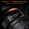 K&F Concept KF06.436 NIK-NEX PRO Lens Adapter for Nikon AI F Mount Lens to Sony NEX E-Mount Camera