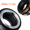 K&F Concept KF06.434 M42-FX PRO Lens Adapter for M42 Mount Lens to Fujifilm FX-Mount Camera