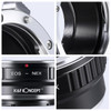 K&F Concept  KF06.069 Lens Adapter for Canon EF Lens to Sony E-mount Camera