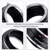 K&F Concept KF06.469 EOS-L Manual Focus Lens Adapter for Canon EF/EF-S Lenses to Sigma, Leica, Panasonic L-mount Camera